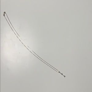 White Gold and Diamond Necklace